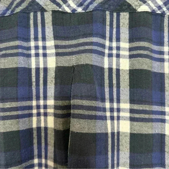 Wind River Button Up Plaid Shirt Front Pockets Blue / White / Black Size XL - Picture 13 of 16